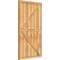 Ekena Millwork Framed Board-n-Batten Shutters w/Z-Bar, Rough Sawn Western Red Cedar, 32 1/4W x 56H, PR RBF06Z32X056RWR - alternate 5